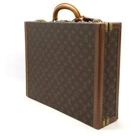 Louis Vuitton-Louis Vuitton Monogram President Attache Case-Brown