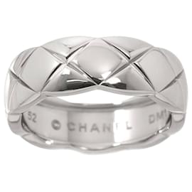 Chanel-CHANEL Coco Crush Medium Ring in 18K White Gold-Other