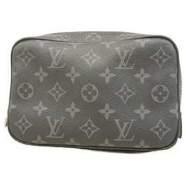 Louis Vuitton-Louis Vuitton Monogram Eclipse True Toilette PM Pouch-Black