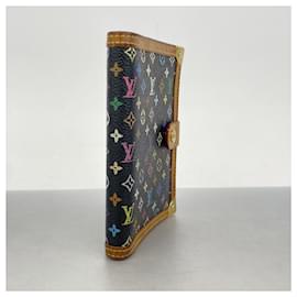 Louis Vuitton-Louis Vuitton Monogram Multicolore Agenda PM Planner Cover-Black