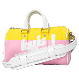 Louis Vuitton-Louis Vuitton Everyday LV Keepall XS Handbag-Yellow