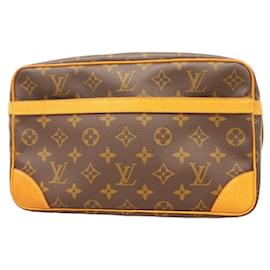 Louis Vuitton-Louis Vuitton Monogram Compiègne 28 Clutch Bag-Brown