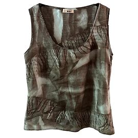 Genny Top Marrone Turchese