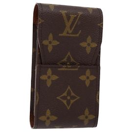 LOUIS VUITTON Monogram Etui cigarette Cigarette Case M63024 LV Auth 139437 Monogram