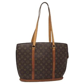 LOUIS VUITTON Borsa Tote Babylone Monogram M51102 LV Auth 138714 Monogramma
