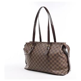 Louis Vuitton-Louis Vuitton Damier Ebene Chelsea Shoulder Bag N51119-Brown