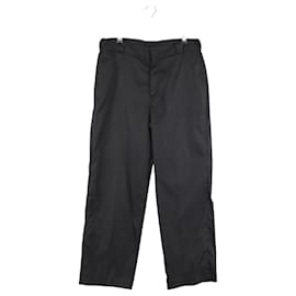 Prada Schwarze Hose Schwarz