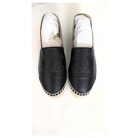 Chanel-Chanel Espadrilles-Black
