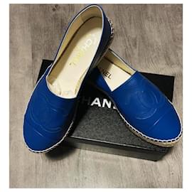 Chanel-Espadrilles-Blue