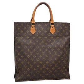 LOUIS VUITTON Bolsa Sac Plat Monogram M51140 LV Auth 138172 Monograma