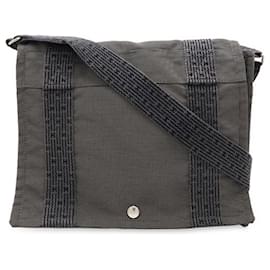 Hermès-HERMES Air Line Bassus PM Shoulder Bag-Brown,Black