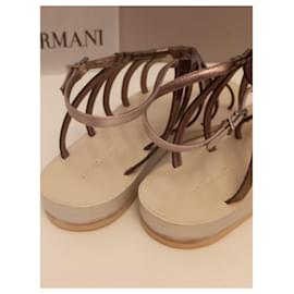 Giorgio Armani-Sandals-Bronze