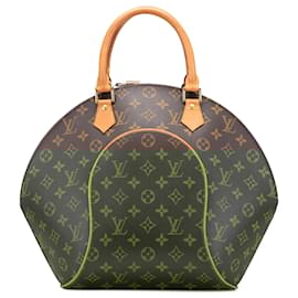 Louis Vuitton-Louis Vuitton Brown Monogram Ellipse MM-Brown