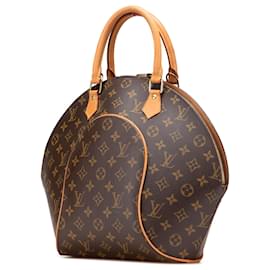 Louis Vuitton-Louis Vuitton Brown Monogram Ellipse MM-Brown