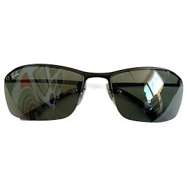 Ray-Ban RB3183 Negro Verde oscuro