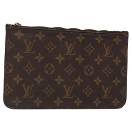 LOUIS VUITTON Monogram Neverfull GM Pouch Pouch LV Auth 136619 Monograma