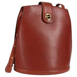 LOUIS VUITTON Sac à épaule Epi Cluny Marron M52253 LV Auth 129727 Marron