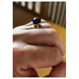 Pomellato-Pomellato Nudo Garnet Ring-Golden