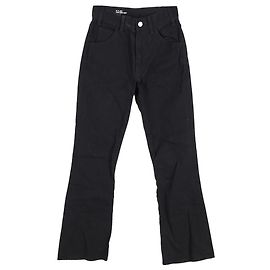 Céline  Celine Straight-Leg Jeans in Black Cotton Denim Black