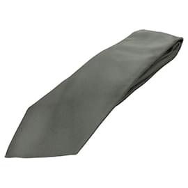 Armani-Giorgio Armani 100% Silk Necktie-Green