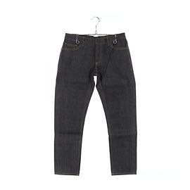 Pantalones de algodón denim Burberry Prorsum Azul Azul marino