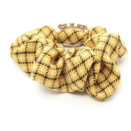 Roger Vivier-Roger Vivier Tweed Backle Accessory REWAC290000S7NS416-Yellow