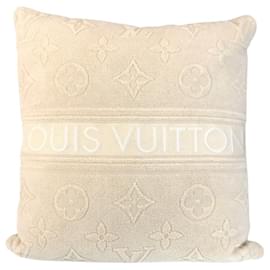 Louis Vuitton-Louis Vuitton Cotton Coussin LV Vacation Cushion M77528-Beige