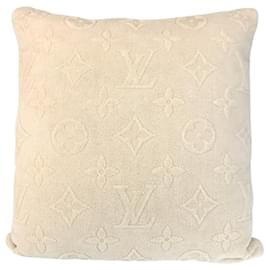 Louis Vuitton-Louis Vuitton Cotton Coussin LV Vacation Cushion M77528-Beige