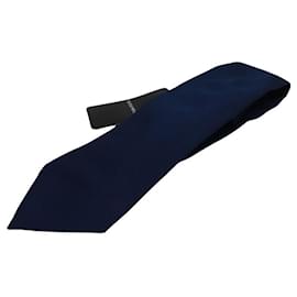 Armani-Emporio Armani 100% Silk Necktie-Blue