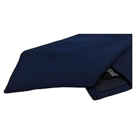 Armani-Emporio Armani 100% Silk Necktie-Blue
