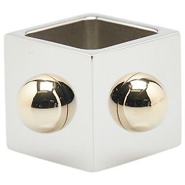 Anel de lenço Collier de Chien Hermès Prata