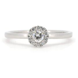 Autre Marque GSTV PT950 Diamantring Silber