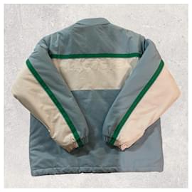 Lacoste-Lacoste X Supreme Warm Half-Zip Puffy Jacket - Size M - Good Condition-Other