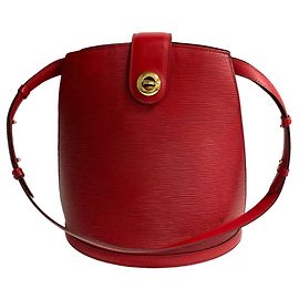 Cluny Schultertasche aus Epi-Leder von Louis Vuitton Rot