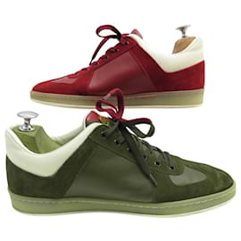 Louis Vuitton-LOUIS VUITTON SHOES SNEAKERS OFFSHORE 7 IT 42 FR LEATHER LV LOGO-Other