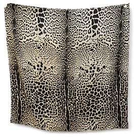 FULAR YVES SAINT LAURENT FULAR LEOPARDO 130 CM IN SETA Altro