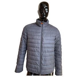 Autre Marque Save The Duck - Leichte graue Daunenjacke Save The Duck – Herren (Größe L) ✨ Grau