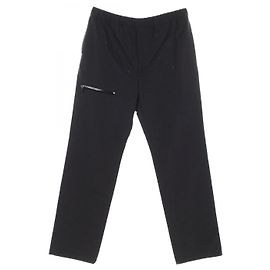 Pantalones de algodón nylon con logo LV Louis Vuitton Negro