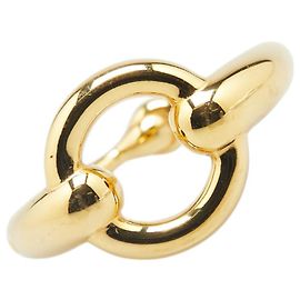 Hermès Accessorio Anello per Sciarpa Mors Hermes D'oro