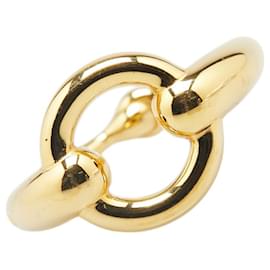 Hermès-Hermes Mors Scarf Ring Accessory-Golden
