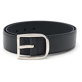Gucci-Gucci Leather Belt 449716-Blue