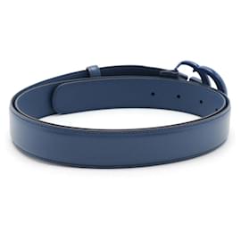 Gucci-Gucci Leather GG Marmont Belt 414516-Blue