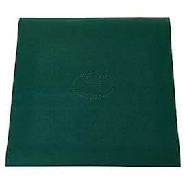 Hermès-Hermes Felt H Logo Game Mat-Green