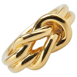 Hermès-Hermes Attelage Scarf Ring-Golden