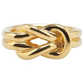 Hermès-Hermes Attelage Scarf Ring-Golden