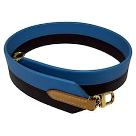 Louis Vuitton-Louis Vuitton Blue Shoulder Strap for Cluny MM-Blue