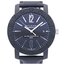 Bulgari-Bvlgari Bvlgari Carbon BB40CL Automatic Watch-Black