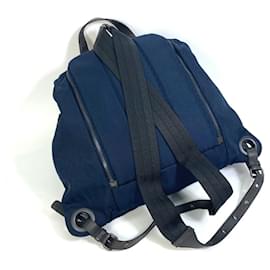 Bottega Veneta-Bottega Veneta Intrecciato Backpack-Brown,Navy blue