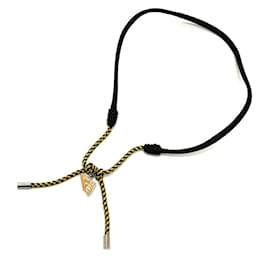 Fendi-FENDI FF Vertigo Choker Necklace-Black,Orange,Yellow