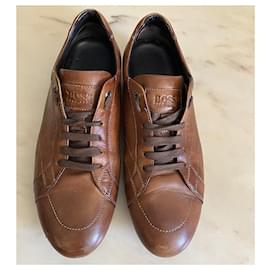 Hugo Boss-Sneakers-Brown